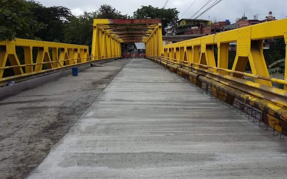 Rehabilitación de puentes carretera Valdivia – Tarazá